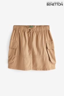 Pantaloni scurți pentru fete Benetton Natural (Q59932) | 179 LEI