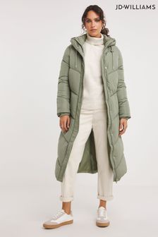 Abrigo acolchado color verde salvia tipo edredón Opp de JD Williams (Q60358) | 99 €