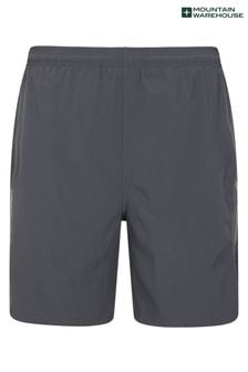 Mountain Warehouse Grey Mens Motion 2 in 1 Active Running Shorts (Q60378) | €44