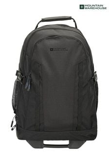 Mountain Warehouse Black Hybrid Wheelie Rucksack Bag 35L (Q60568) | €88