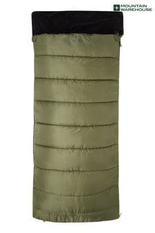 Mountain Warehouse Green Sutherland Fleece Lined Fishing Style Sleeping Bag (Q60579) | $158