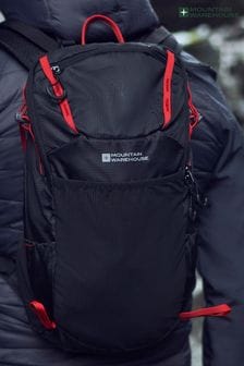 Mountain Warehouse Black Inca 18L Backpack (Q60610) | $67