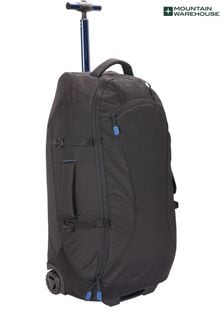 Mountain Warehouse Black Voyager 50L Wheelie Rucksack Bag (Q60626) | €89