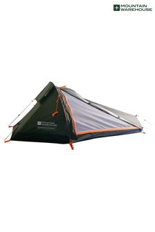 Mountain Warehouse Green Backpacker Waterproof, Lightweight 1 Man Camping Tent (Q60651) | €103