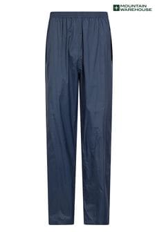 Mountain Warehouse Blue Mens Pakka Waterproof Overtrousers (Q60753) | 153 SAR