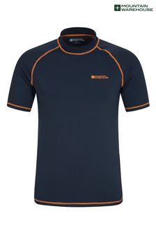 Mountain Warehouse Navy Blue Mens UV Rash Vest (Q60754) | €33