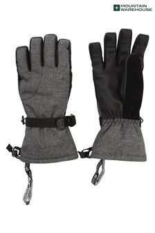 Mountain Warehouse Black Mens Lodge Ski Gloves (Q60757) | $48