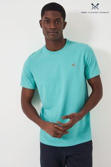 أخضر فاتح - Crew Clothing Plain Cotton Classic T-shirt (Q60823) | 13 ر.ع