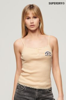 Superdry Athletic Essentials Button Down Cami Top (Q60961) | NT$930