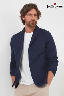 Joe Browns Blue Classic Navy Twill Workwear Blazer (Q61313) | SGD 143
