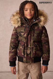 Superdry boys coats sales