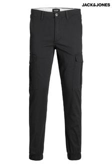 JACK & JONES Black Chino Trousers (Q63159) | $48
