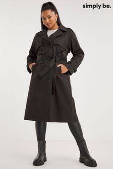 Simply Be Trench Coat (Q63293) | ‏377 ‏₪