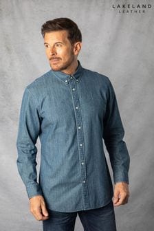 Lakeland Clothing Blue Harrison Denim Shirt (Q63444) | kr649