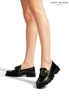 Kurt Geiger London Mayfair Chunky Black Loafers (Q63502) | 290 €