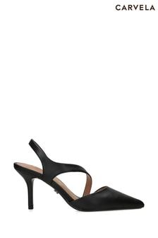 Carvela Symmetry Court Black Shoes (Q63522) | 737 ر.ق