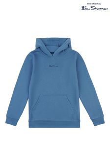 淡藍色 - Ben Sherman小男孩藍色字母圖案連帽衫 (Q63946) | NT$1,170 - NT$1,400