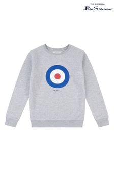 Ben Sherman Boys Blue Target Crew Neck Sweatshirt (Q63950) | €23 - €27