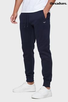 Threadbare Blue Slim Fit Pique Joggers (Q64201) | $38