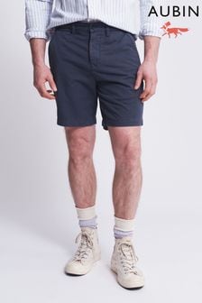 海軍藍 - Aubin 斯坦福斜纹裤短裤 (Q64261) | NT$3,500