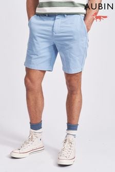 藍色 - Aubin 斯坦福斜纹裤短裤 (Q64262) | NT$3,500