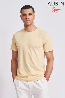 Gelb - Aubin Hampton T-Shirt aus Baumwollleinen (Q64306) | 61 €