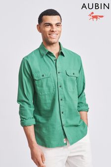 Зеленый - Рубашка с двумя карманами Aubin Appleton (Q64310) | €118