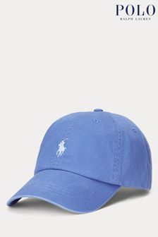 Синий - Polo Ralph Lauren Cotton Sports Logo Cap (Q64568) | €73