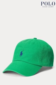 Темно-зеленый - Polo Ralph Lauren Cotton Sports Logo Cap (Q64570) | €73