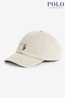 Brązowy - Polo Ralph Lauren Stretch-cotton Twill Logo Ball Cap (Q64571) | 475 zł