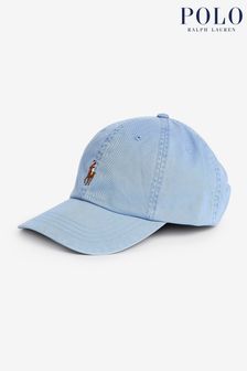 Синий - Polo Ralph Lauren Stretch-cotton Twill Logo Ball Cap (Q64573) | €99