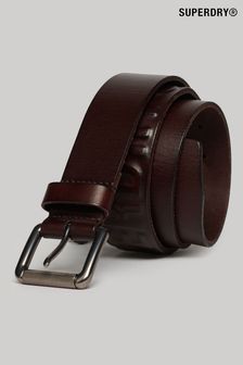 Superdry Dark Brown Vintage Branded Belt (Q64606) | AED166