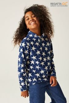 Regatta Blue Darlit Printed Half Zip Fleece (Q64945) | €19