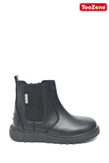 ToeZone Royal  All Leather Side Zip and Side Elastic Boots (Q65819) | €52