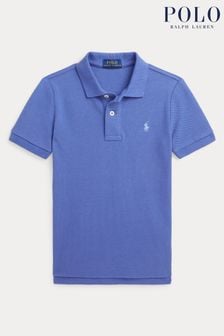 Albastru - Tricou polo pentru băieți Polo Ralph Lauren Iconic (Q65852) | 388 LEI - 448 LEI