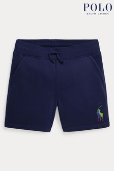 Granatowe szorty Polo Ralph Lauren z dużym koniem (Q65887) | 164 zł - 190 zł