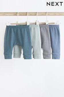 Teal Blue Baby Leggings 4 Pack (Q65896) | $22 - $25