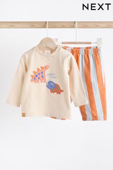 Bright Dino Baby Top And Leggings Set (Q65942) | NT$620 - NT$710