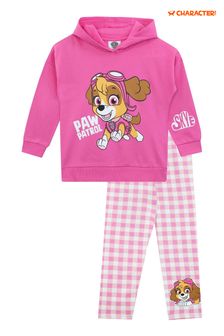 Character Pink Girls Paw Patrol Skye Hoodie and Leggings Set (Q66377) | €29