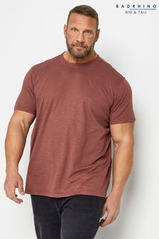 Красный - BadRhino Big & Tall футболка с круглым вырезом (Q66624) | €25