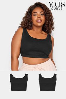 Yours Curve Bralette 2 Pack