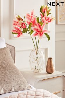 Pink Artificial Lily Stem (Q67036) | €12