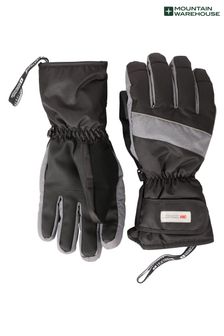 Mountain Warehouse Grey Mens Thinsulate® Waterproof Ski Gloves (Q67098) | €53