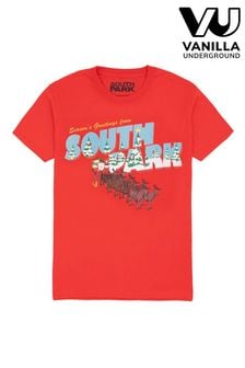 紅色南部花園圖案 - Vanilla Underground男士聖誕T恤 (Q67122) | NT$980