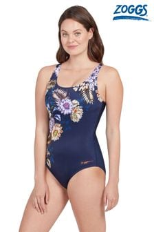 Zoggs Adjustable Scoopback One Piece Swimsuit With Tummy Control And Foam Cups Support (Q67230) | 328 LEI