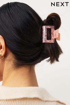 Рожевий - Смоляний затискач для кігтів для волосся (Q67717) | 202 ₴