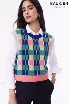 Baukjen Multi Natalie Recycled Wool Knitted Vest (Q67754) | €84