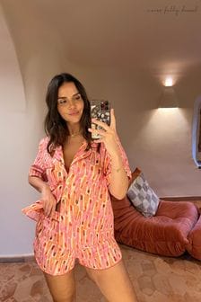 Never Fully Dressed Sparkle Cotton Short Set Pyjama (Q67768) | €70