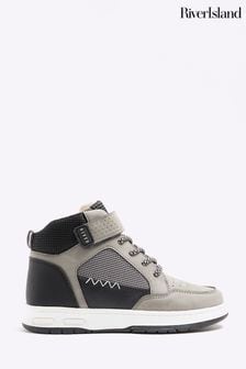 River Island Boys High Top Trainers
