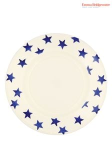 Emma Bridgewater Cream Blue Star 10.5 Inch Plate (Q68036) | €33